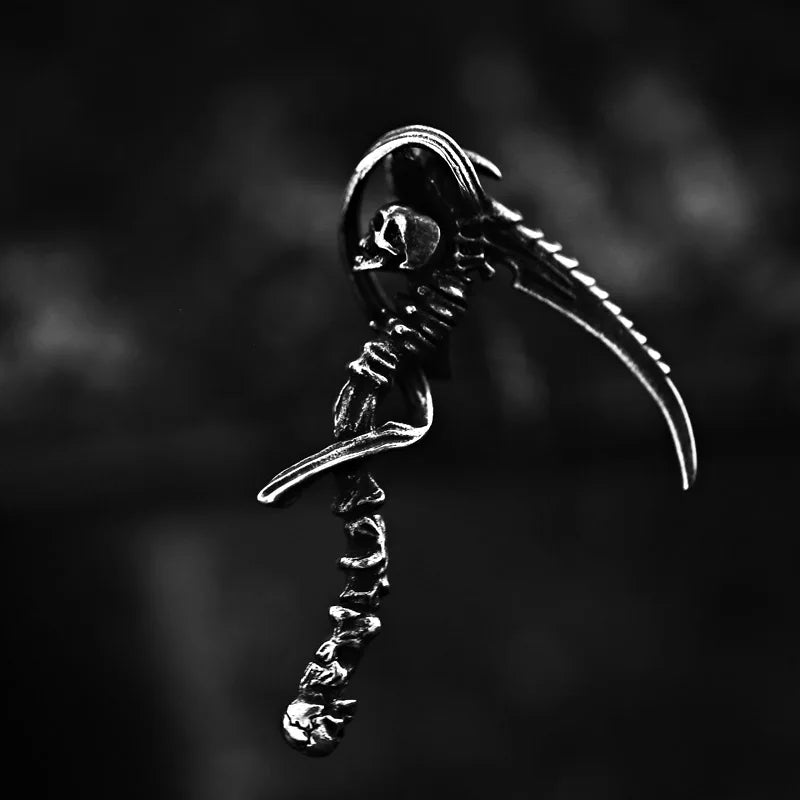 Beier 316L stainless steel Classic devil skull knife men's pendant necklace punk high quality jewelry LLBP8-431P