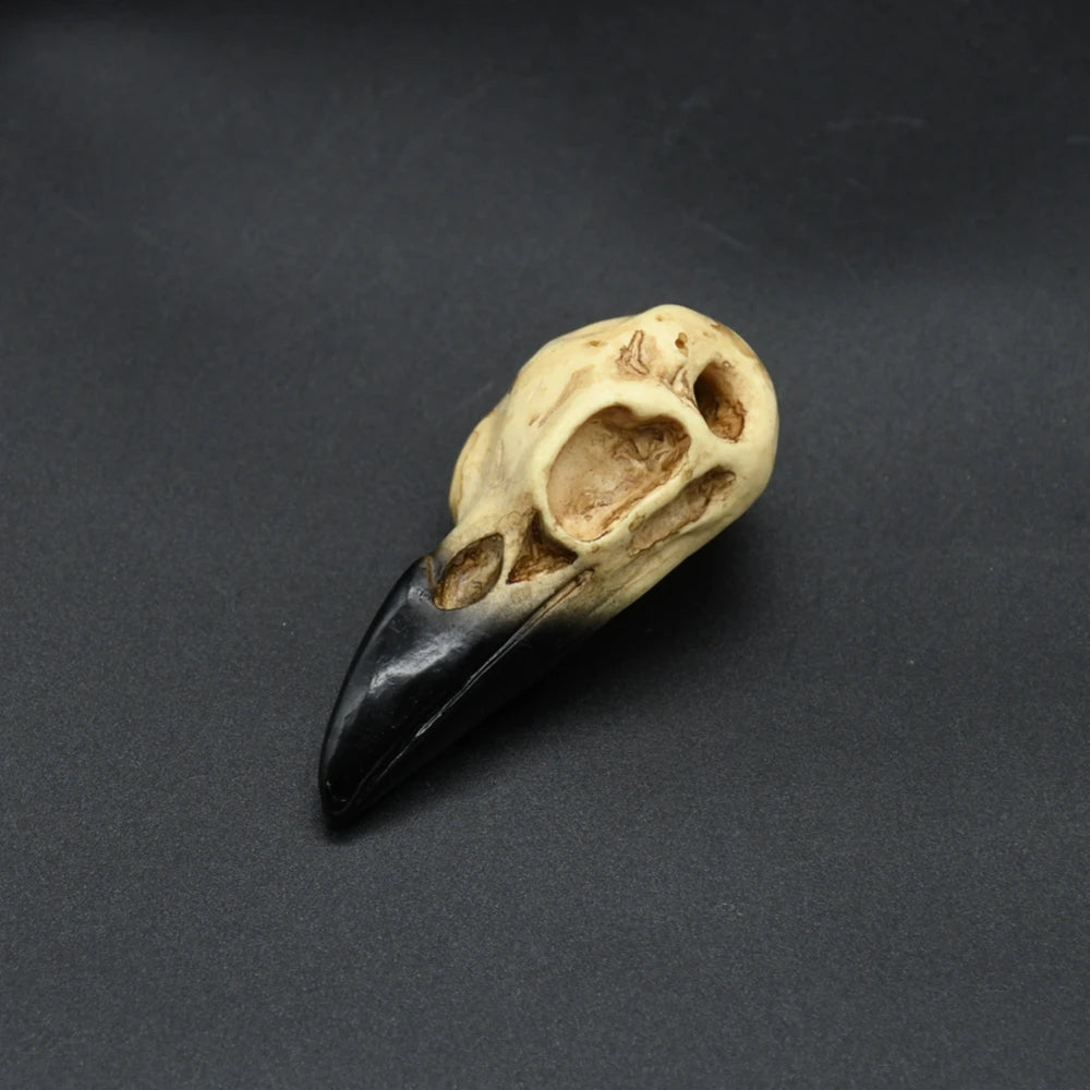 Punk Viking amulet Crow Skull Pendant Vintage Nordic Mens Necklace Biker Amulet Jewelry Gift Dropshipping
