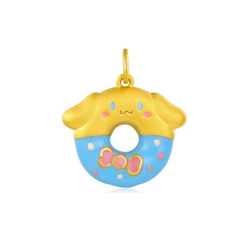 2025 New Miniso Disney Sanrio Beads 925 Silver Stitch Hello Kitty Kuromi Charm Fit Original Bracelet Women DIY Pendant Jewelry