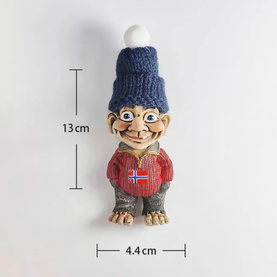 Europe Norway 3D Fridge Magnets Tourism Souvenir Refrigerator Magnets Sticker Collection Handicraft Decoration Articles