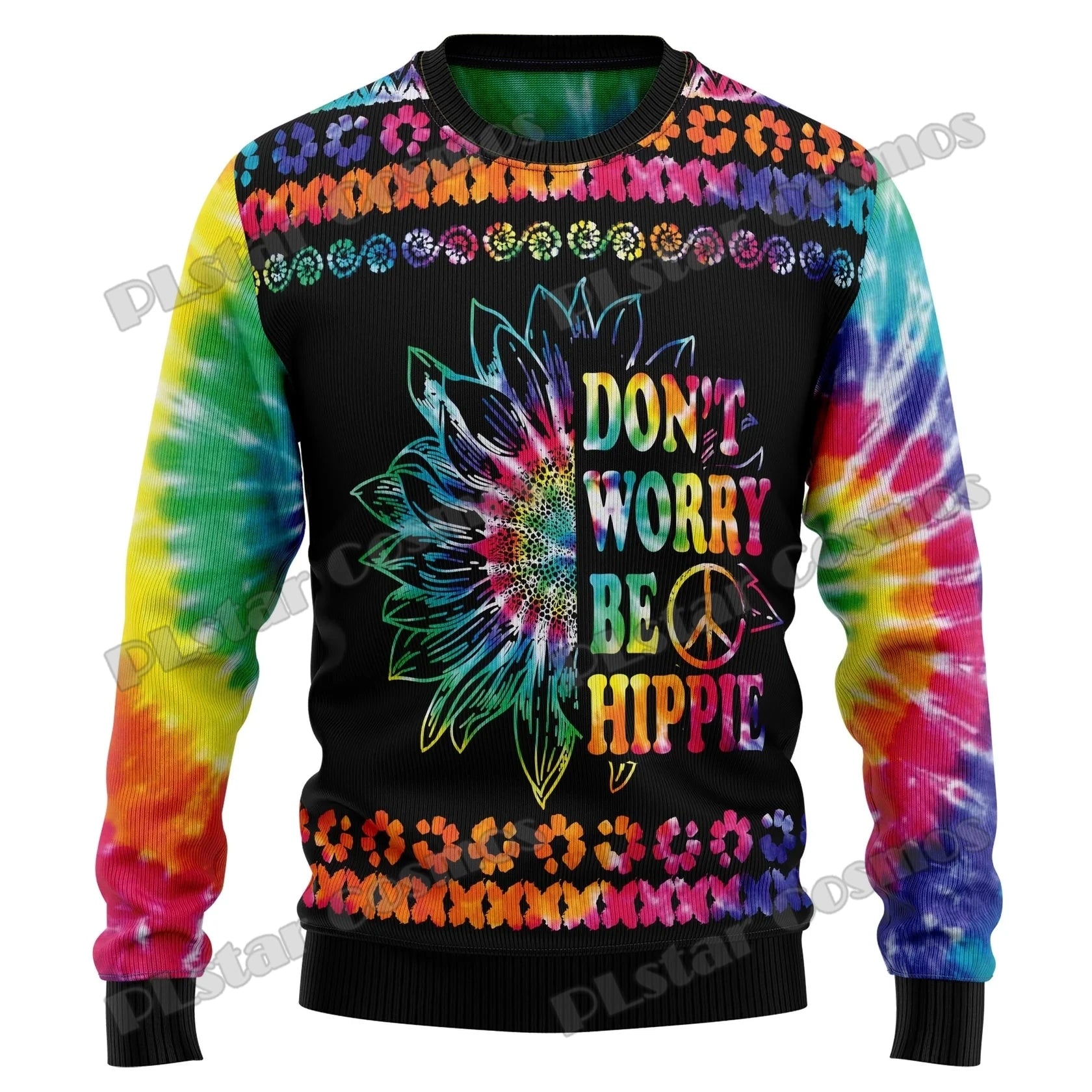 Funny Horse Christmas Graphic 3D Printed Fashion Men's Ugly Christmas Sweater Winter Unisex Casual Knit Pullover Sweater MYY15