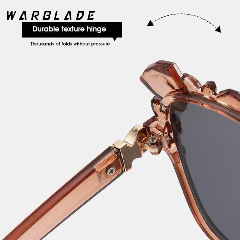New Fashion Candy Color Cat Eye Sunglasses Women Men Gradients Lens Y2K Punk Popular Style Diamond Decoration Frame Luxury UV400