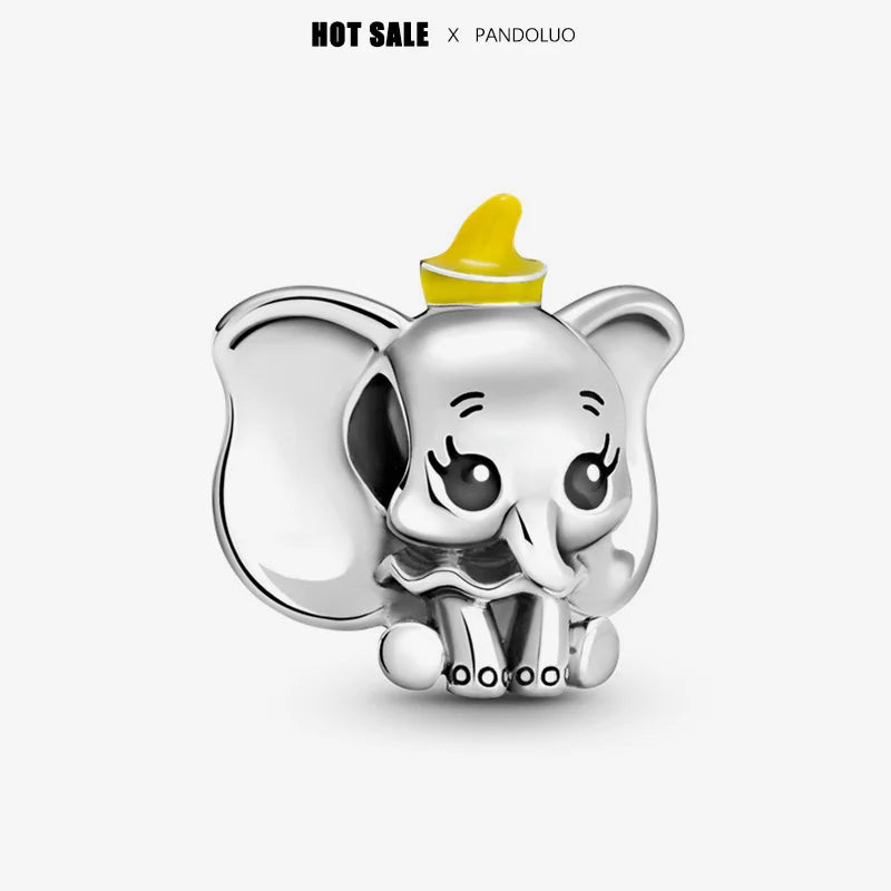 NEW in Charm Disney Cheshire Cat Charm beads Suitable for Original Women Stitch Bracelet Necklace Pendant Jewelry Holiday gifts