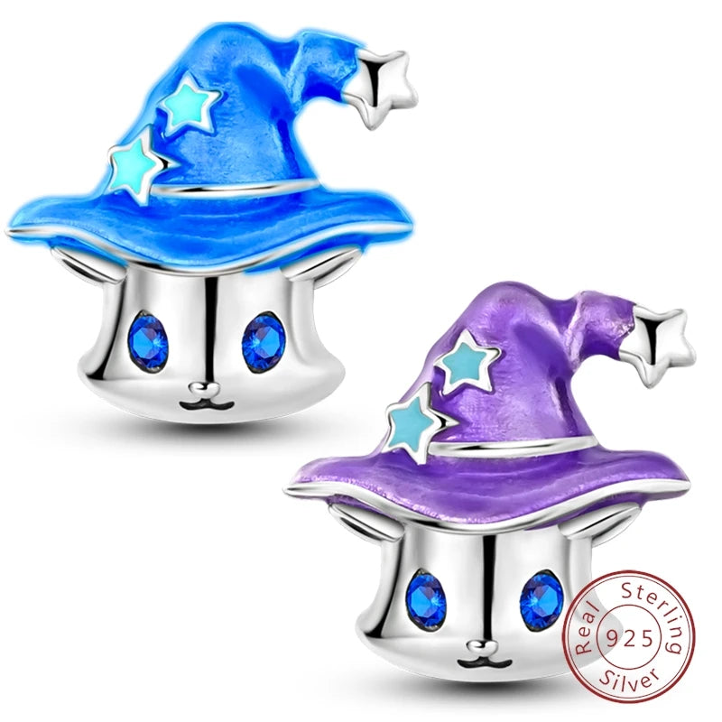 Halloween 925 Sterling Silver Design Charms Beads Pendants Suitable for Original Bracelet DIY Exquisite Making Jewelry