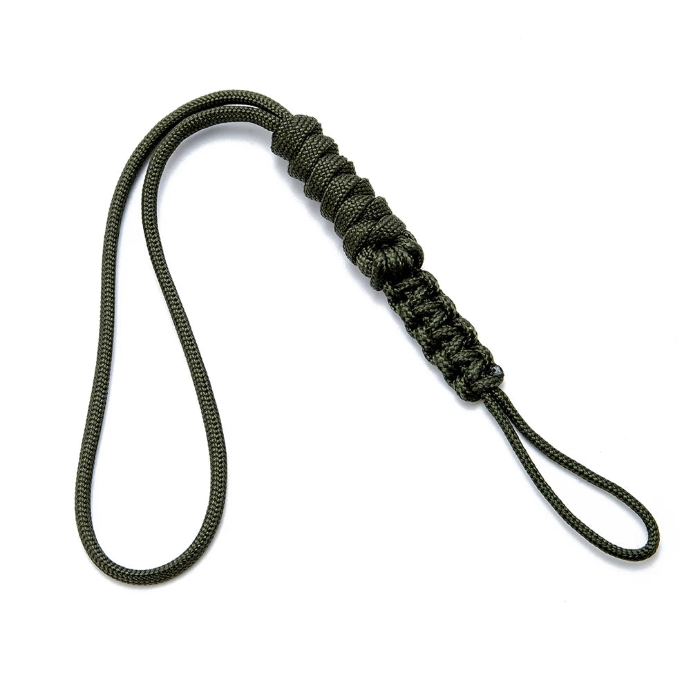 MKENDN Outdoor Rock Climbing Camping Rescue Emergency Paracord keychain Handmade Snake Knot Rope keychain Tactical Knife Lanyard - Madeinsea©