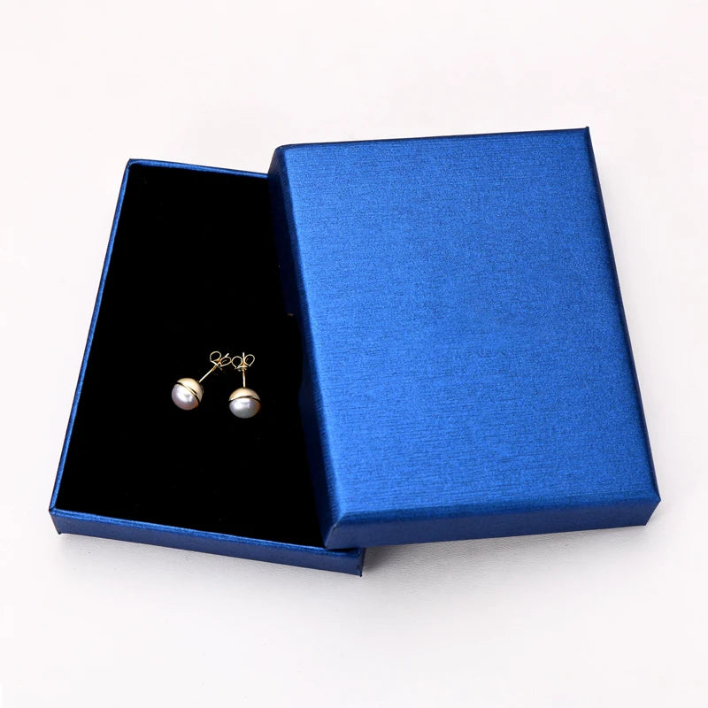 OXTAO 925 Sterling Silver Natural Freshwater Pearl Earrings 3.5-4mm/6.5-7mm Luxury Wedding Earrings for Women Gift