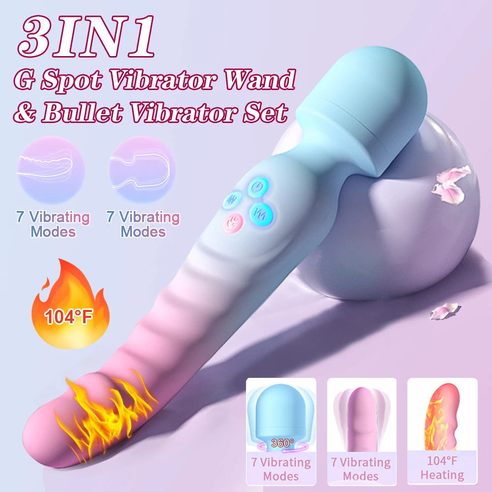 Powerful AV Vibrator for Women G Spot Dildos Magic Wand Clitoris Stimu