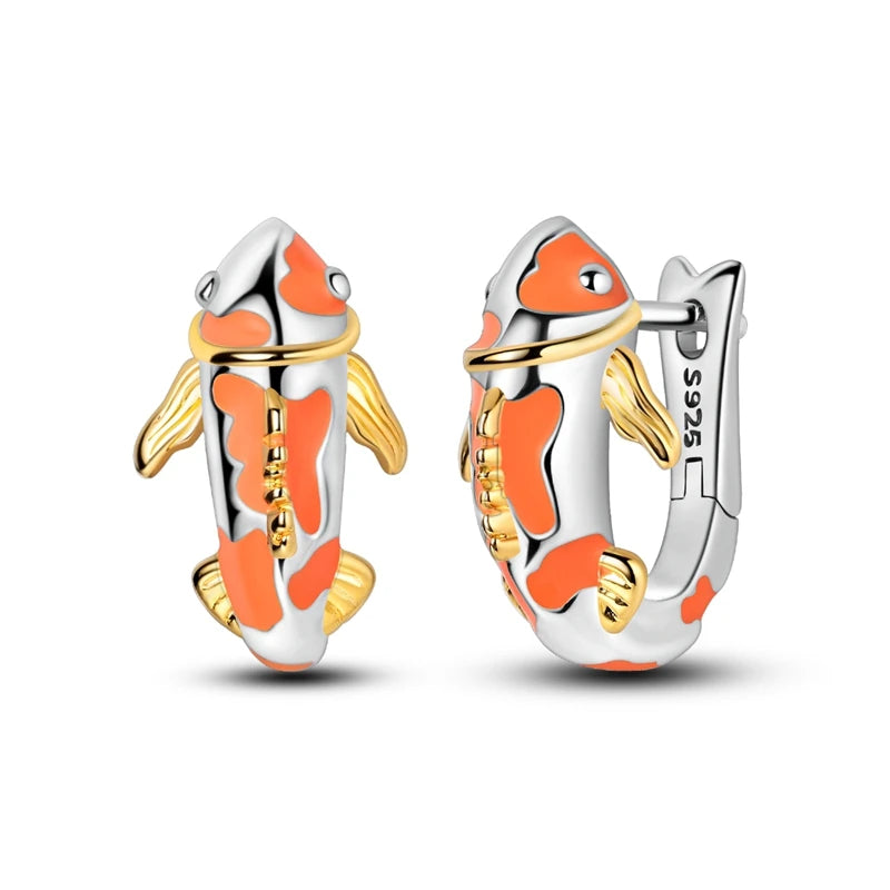 Hoop Earring 2024 New 925 Sterling Silver Earring Women Drop Earring For Wedding Engagement Birthday Party Fashion Jewelry Gift