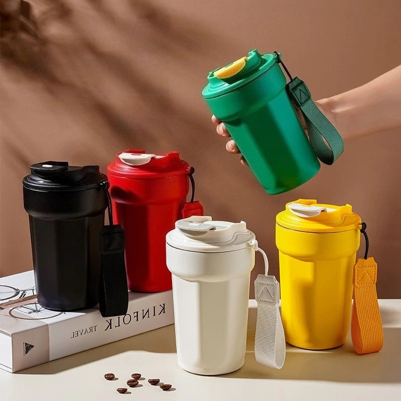 Smart Temp Display Stainless Steel Tumbler Vacuum Insulated Coffee Cup Travel Mug for Tea Thermos Cups Thermal Hot Water Bottle