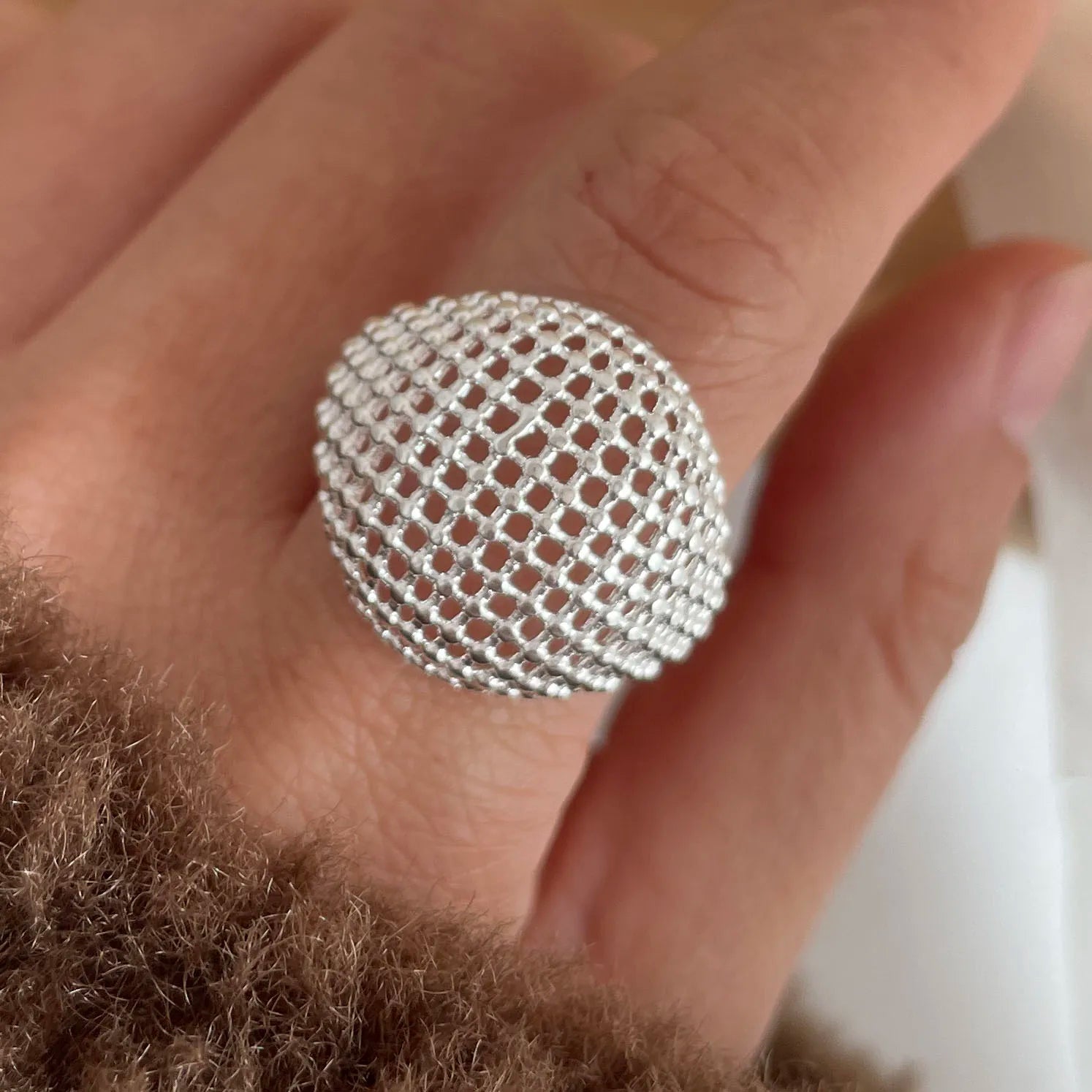 925 Sterling Silver Rings for Women Couple Minimalist Handmade Simple Round Line Ring Party Jewelry Gift Prevent Allergy