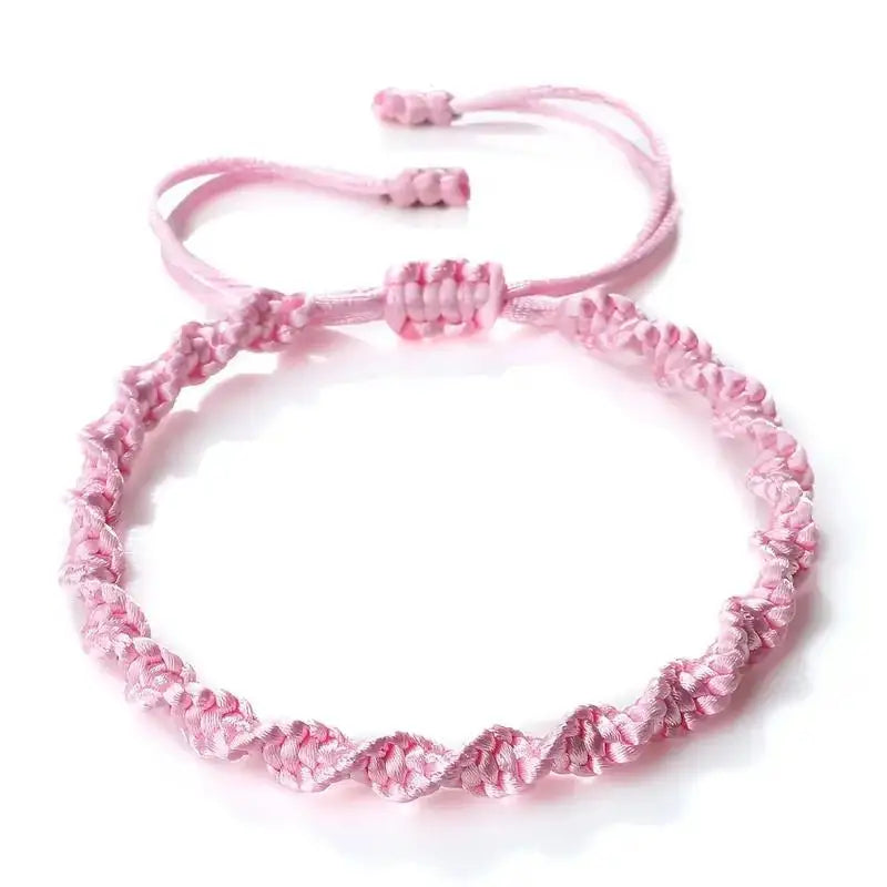 Lucky Chinese Red String Bracelet Unisex Handmade Braided Adjustable Charm Braslet Valentine Day Gift Friendship Braclet Joias