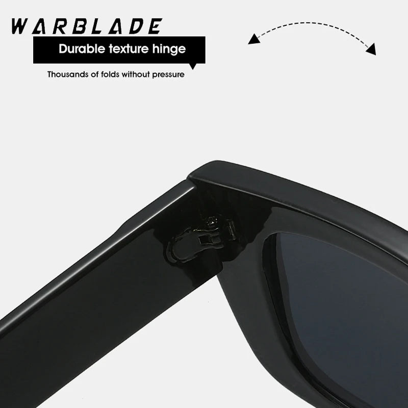 Fashion Luxury Brand Design Square Sunglasses Men Women Small Rectangle Street Sun Eyeweae Ladies Vintage Driving Shades UV400