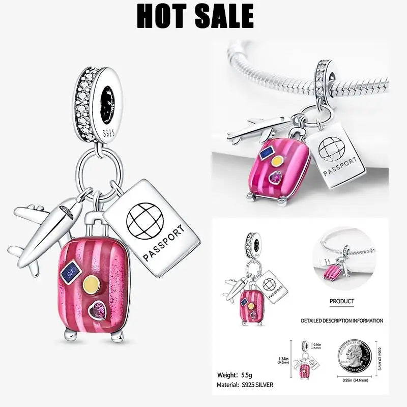 2025 new in Spider Man charm beads Hulk Iron Man 925 sterling silver charm Marvel bracelet charm DIY women's jewelry gift