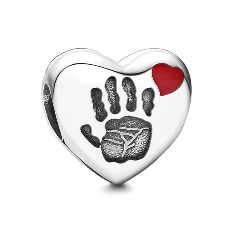 2025 Europe NEW 925 Sterling Silver Family Charm Dangle Pendant Bead Fit Women Original Bracelet Jewelry For Gift Mom Brother