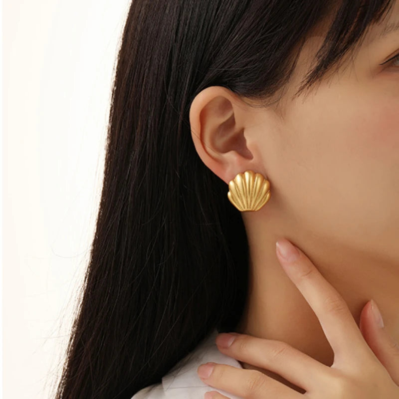 Retro Sea Shell Earrings - Madeinsea©