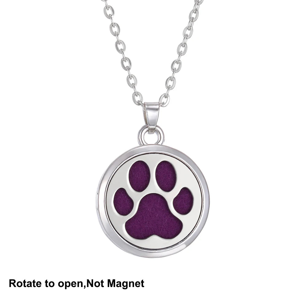 2023 New Aromatherapy Necklace Diffuser Pendant Aroma Jewelry Thread Rotate Open Locket Perfume Essential Oil Diffuser Necklace