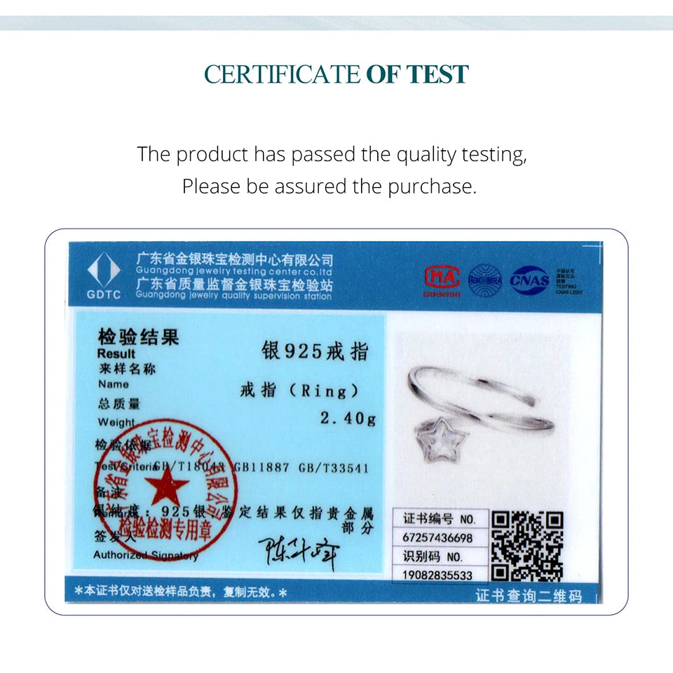 Bamoer 925 Sterling Silver CZ Starlight Jewelry Set Double Layer Star Hoop Huggies Earrings for Women Teen Minimalist Party Gift