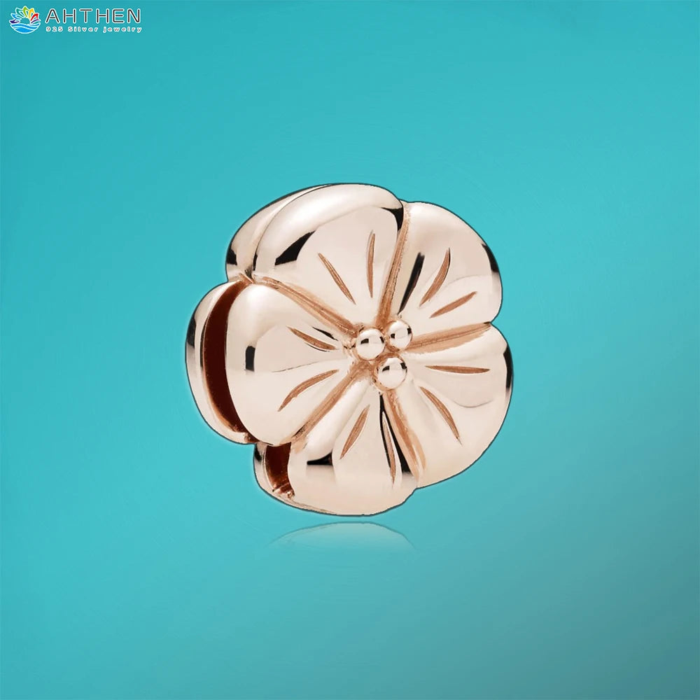 Ahthen 925 Sterling Silver Bead Silver Star Timeless Sparkle Heart Dangle Clip Charms fit Snake Chain Reflexions Bracelets