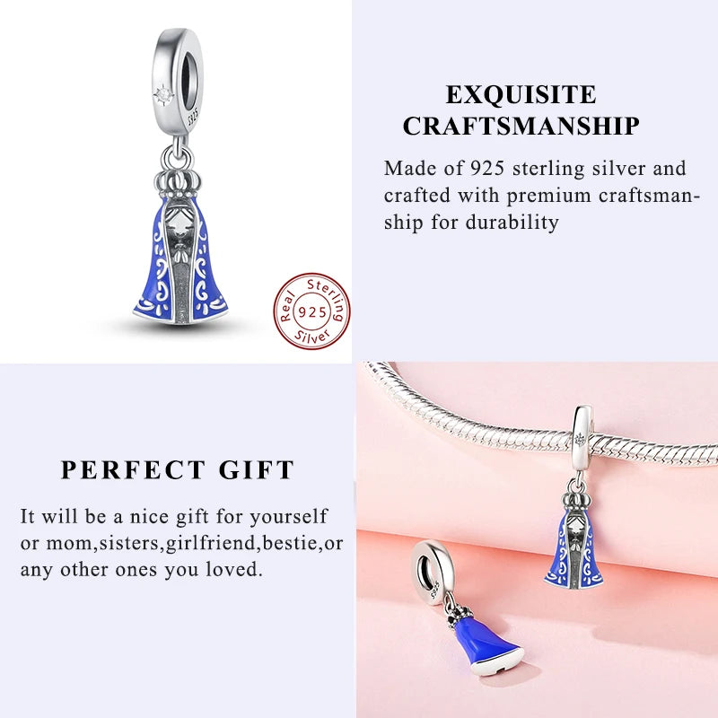 100% Real 925 Sterling Silver Charms Beads Stars Moon Pendant Fit Original Charms Bracelets Bangle DIY Jewelry Gifts