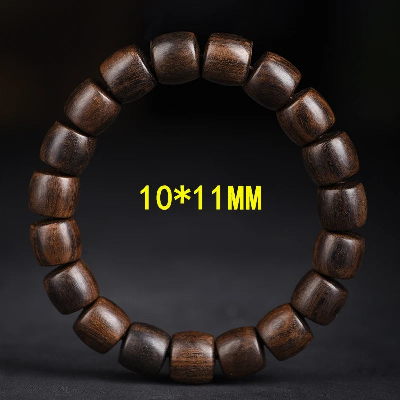 MKENDN Natural Wooden Beads Bracelet Tibetan Buddha Rosary Handmade Bracelets Men and Women Yoga Meditation Prayer Beaded GIfts - Madeinsea©