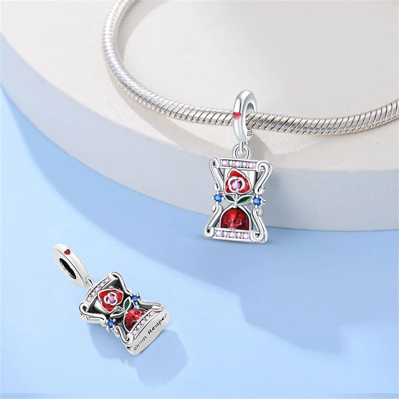925 Silver Magic Tarot Series Lovers Death Sun StarsCharms Beads Fit 3mm 925 Original Bracelets DIY Birthday Jewelry Gift