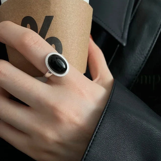 BF CLUB 925 Sterling Rings for Women Fashion Geometric Handmade Irregular Gold StarRing Simple Fine Jelwery Party Christmas Gift - Madeinsea©