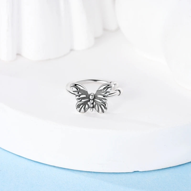 Fine 100% 925 Sterling Silver Zircon Ear Clip For Women Girls Non Piercing Fake Cartilage Clip Butterfly Earrings Jewelry Giift