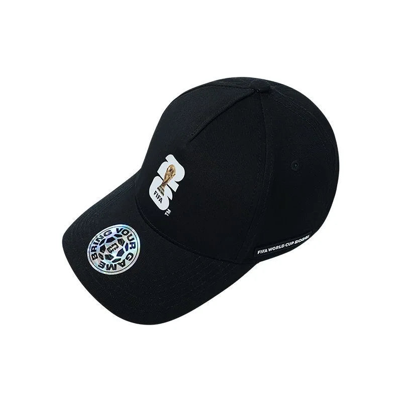 FIFA 2026 World Cup Denim Baseball Cap Bucket Hat Large Head Circumference Sun Protection Face Slimming Unisex Sports Hat