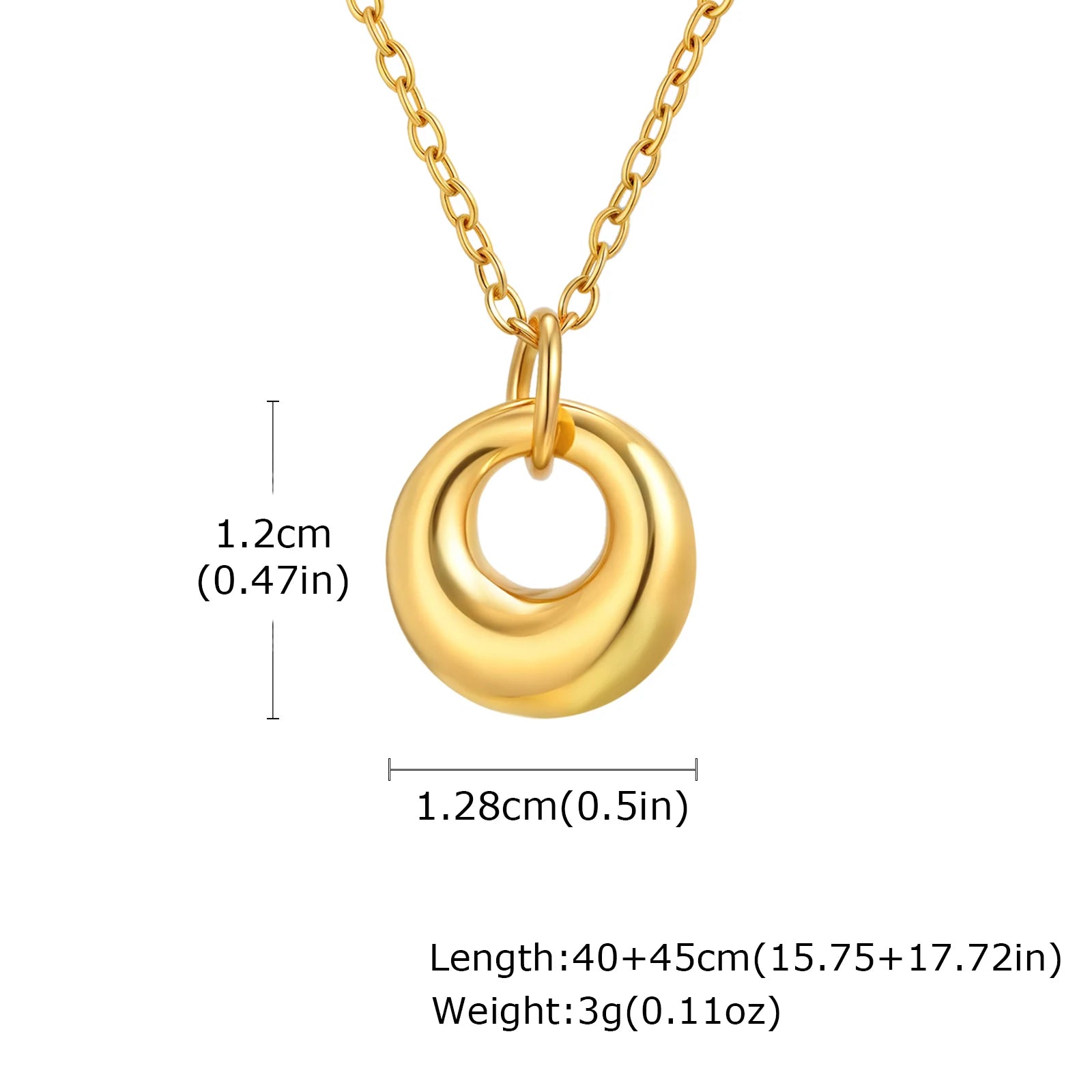 Vnox Fashion Hollow Oval Pendant Necklace For Women,Stainless Steel Water Droplet Necklace,Hand Polished Shining Jewelry Party