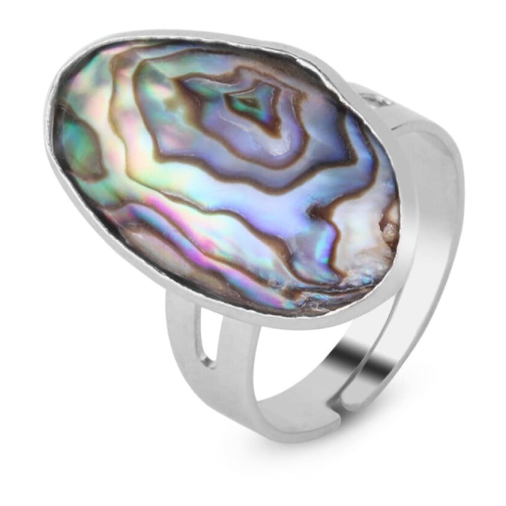 Abalone Art Ring