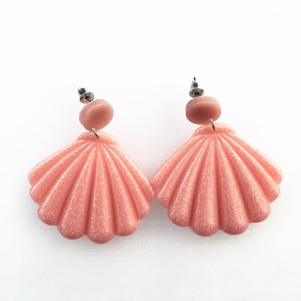 Acrylic Shell Earrings