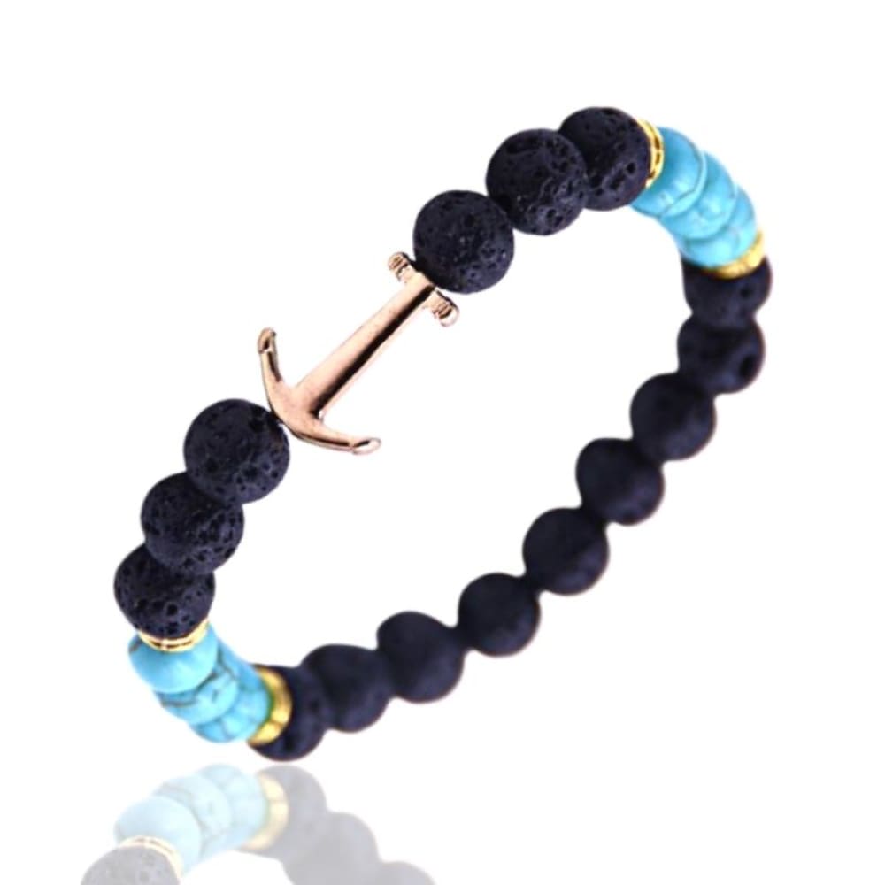 anchor-bracelet-beads-lava-stone