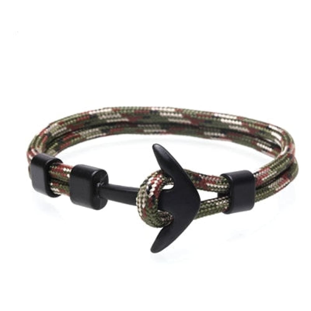 Anchor Bracelet Rope - Camo