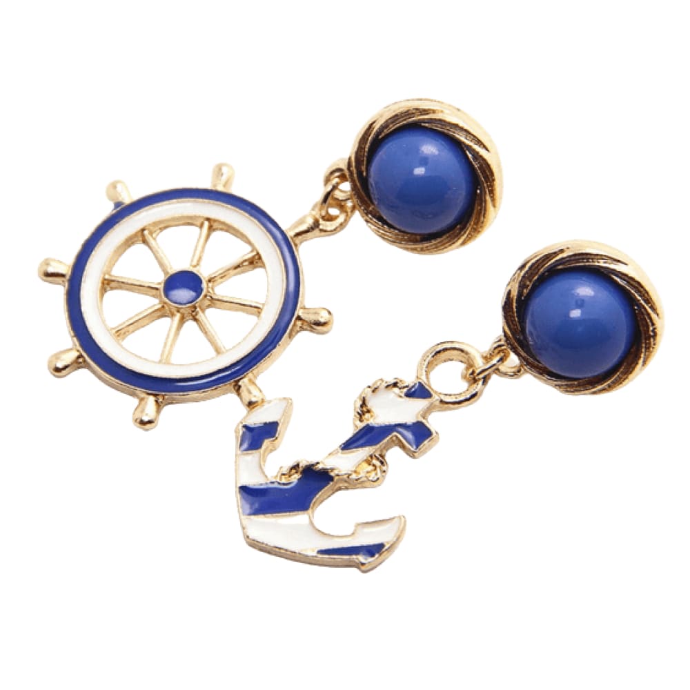 anchor-earrings-gold