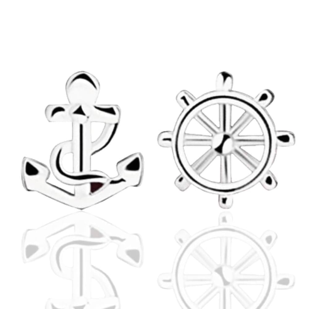 anchor-earrings-silver