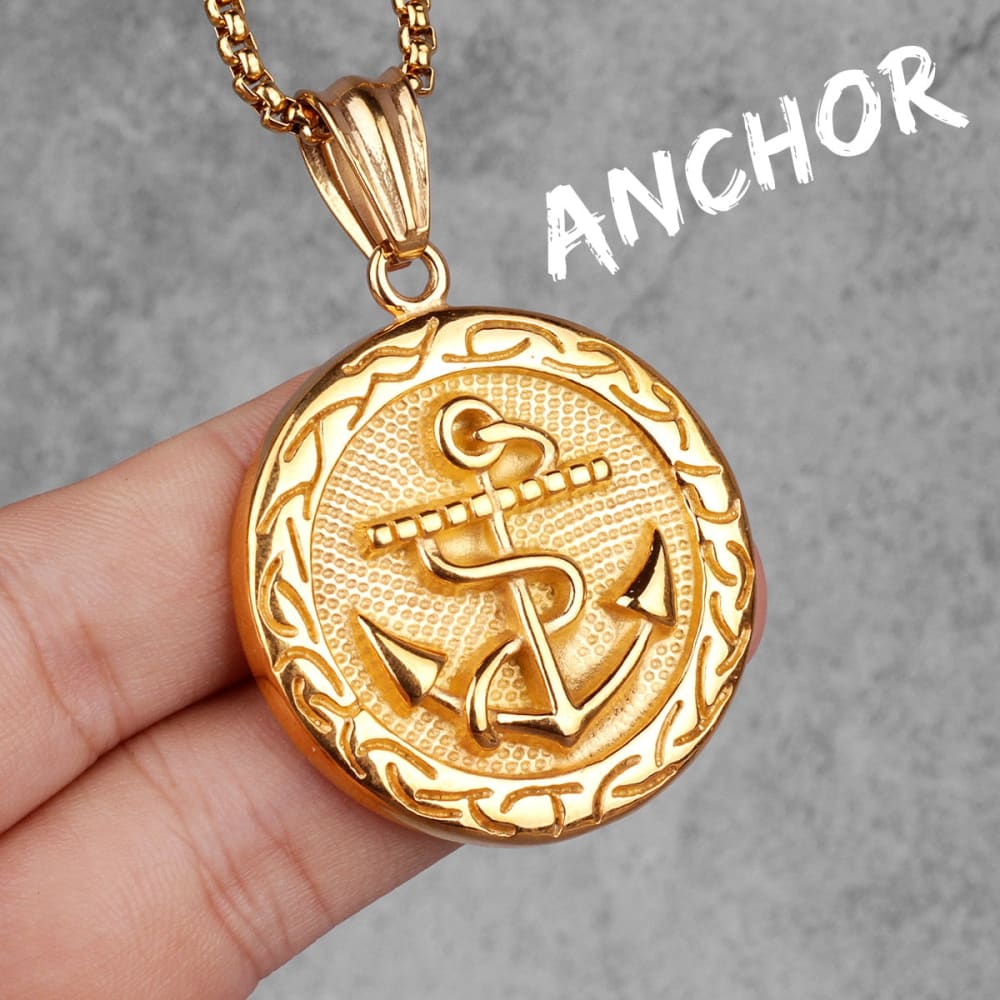 Anchor Medals Necklace