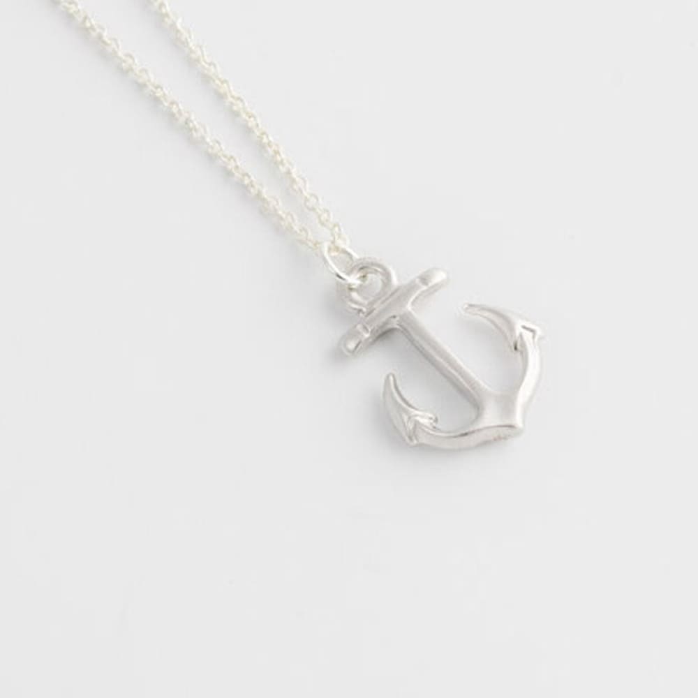 Anchor Necklace for women - Silver