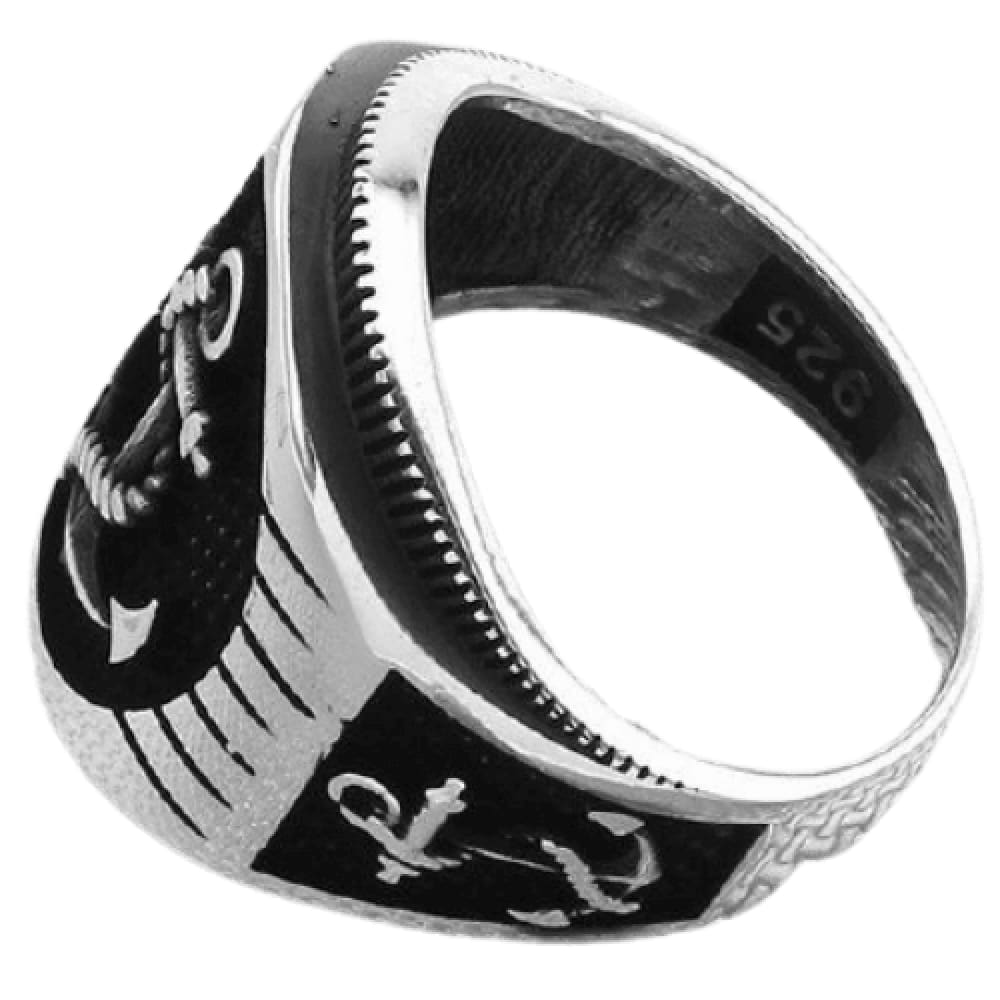 commander-925-sterling-silver-anchor-ring