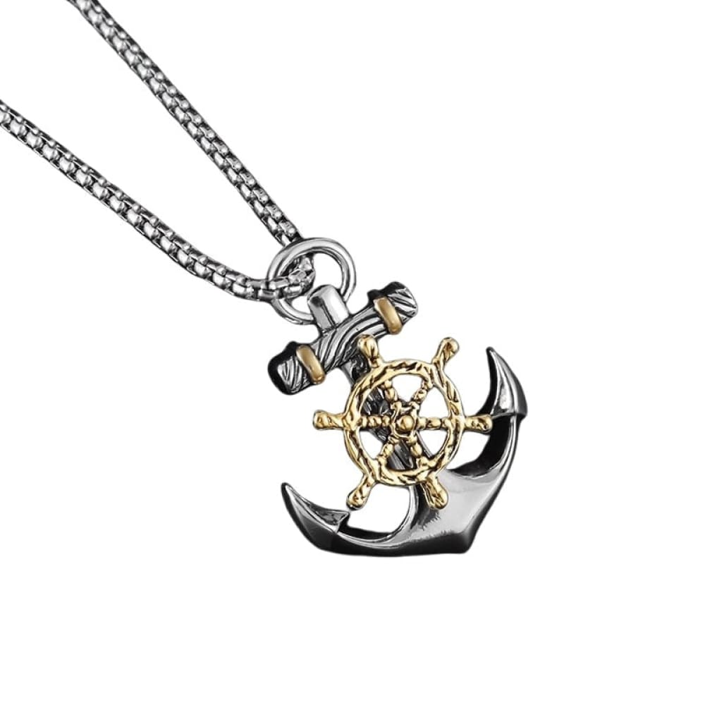 Anchored Cross Necklace