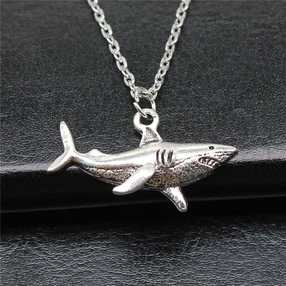 Antique Shark Necklace