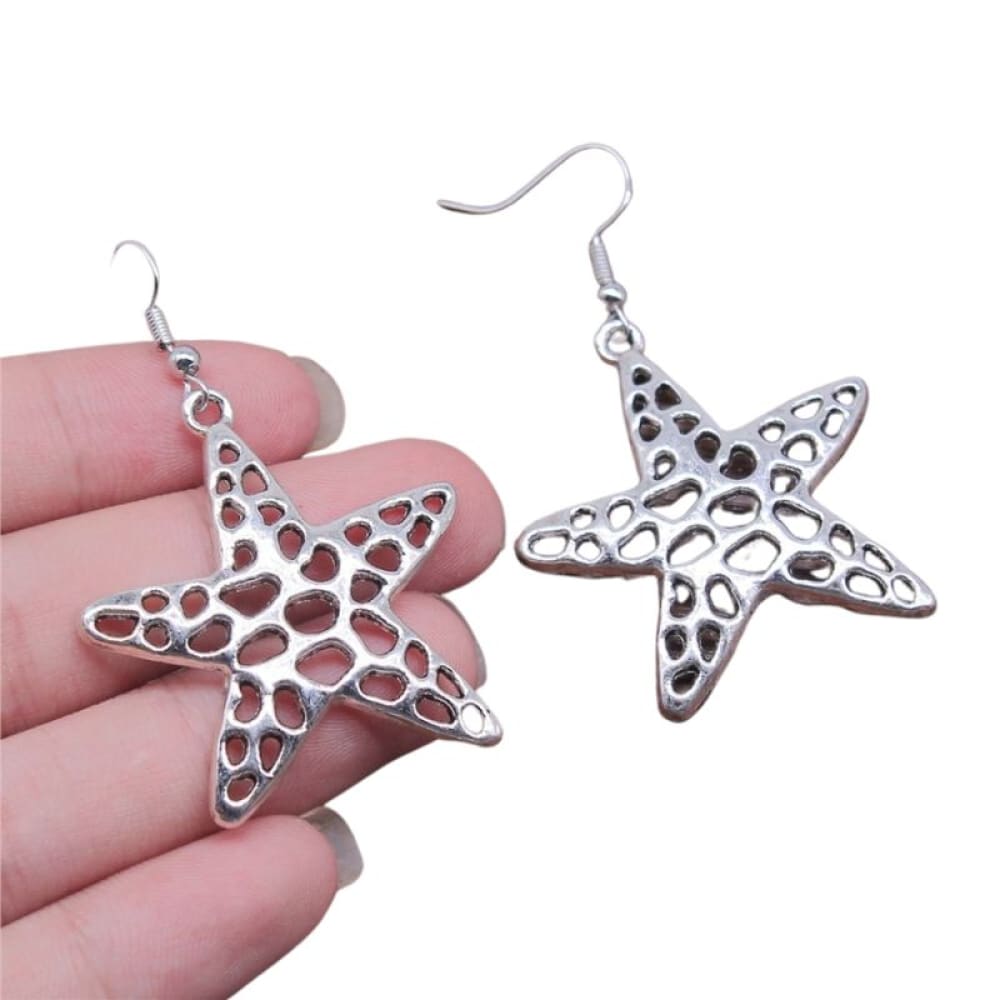 Antique Starfish Earrings