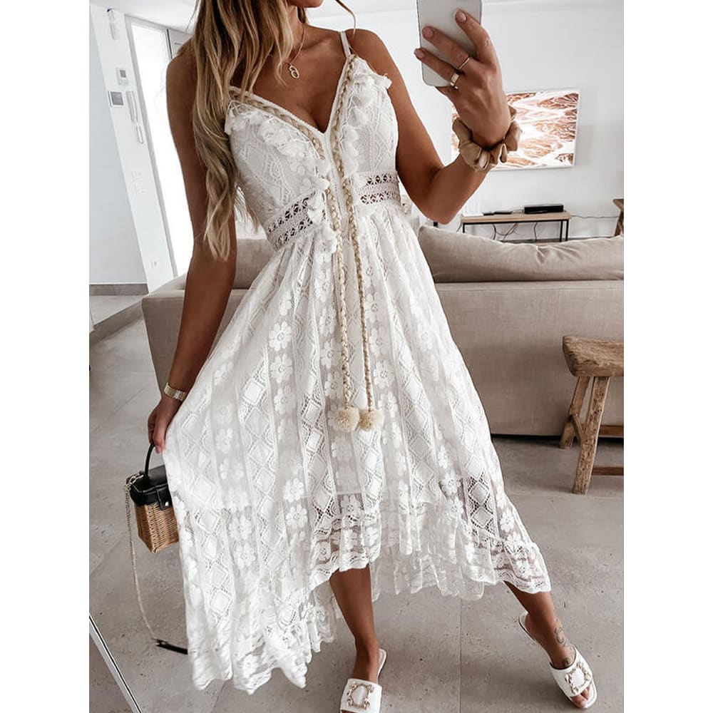 Beach Dress White
