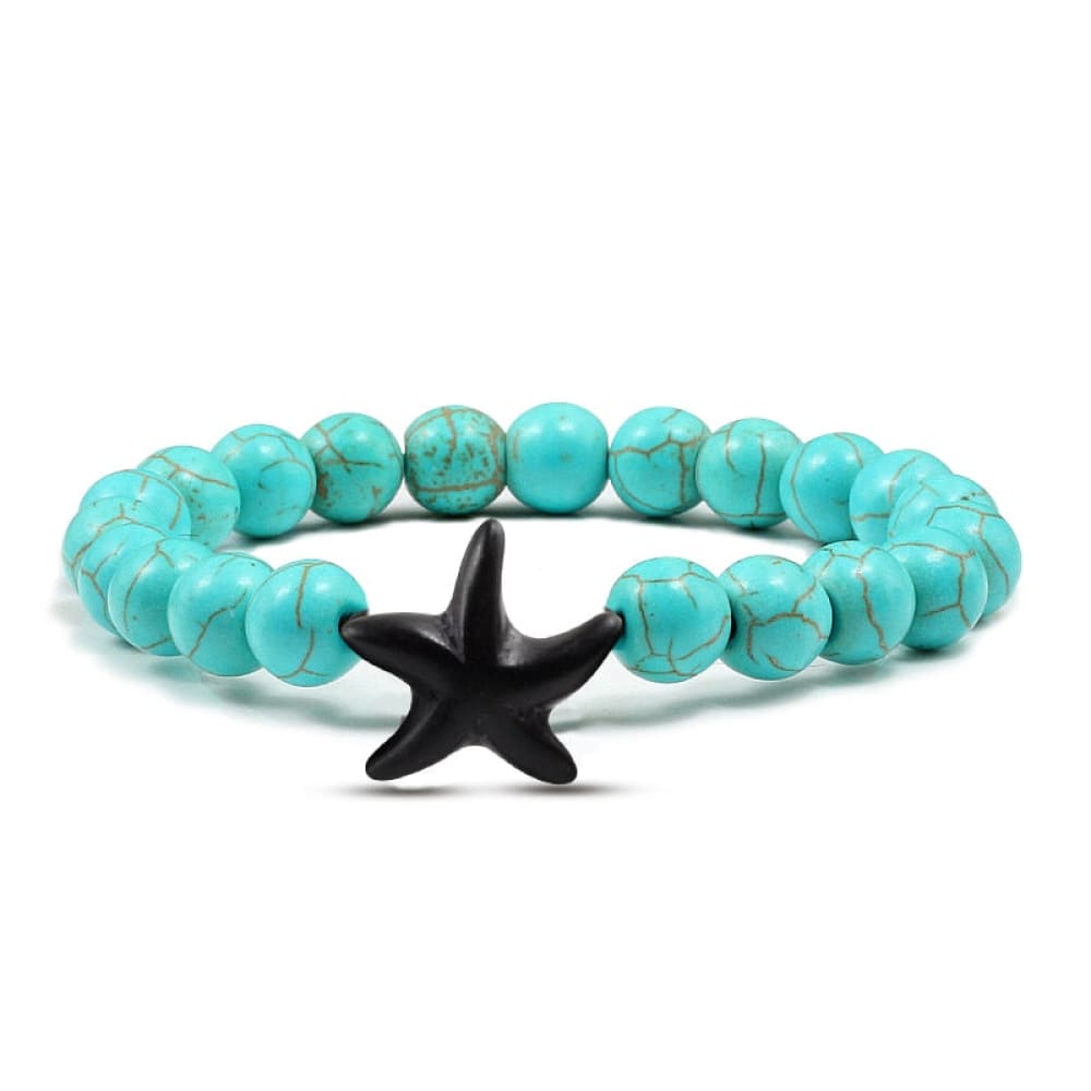 Beaded Charm Starfish Bracelet