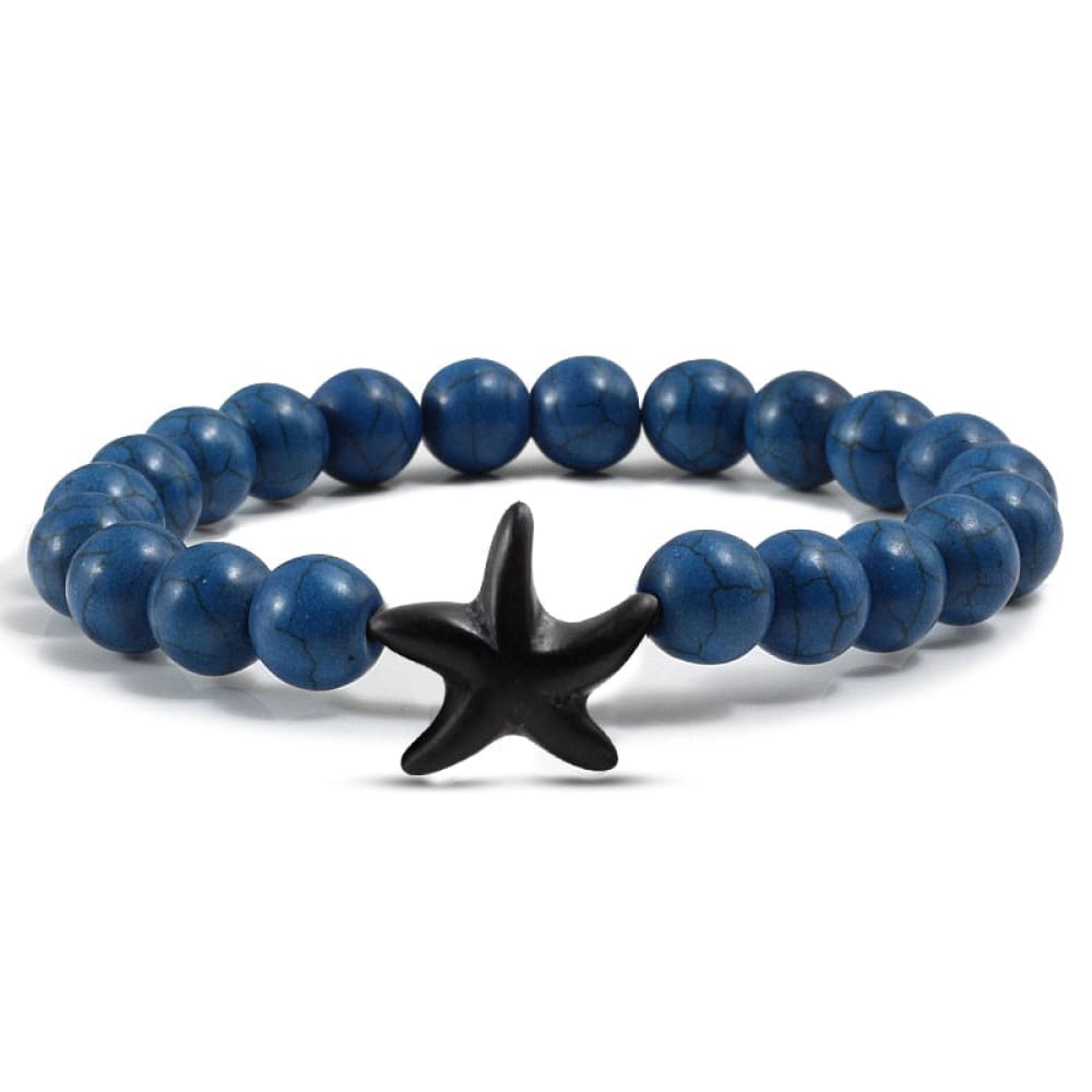 Beaded Charm Starfish Bracelet