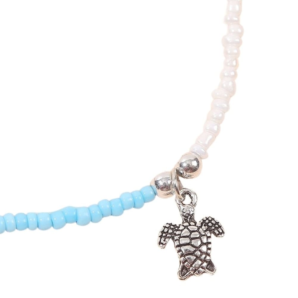 Beaded Sea Turtle Necklace