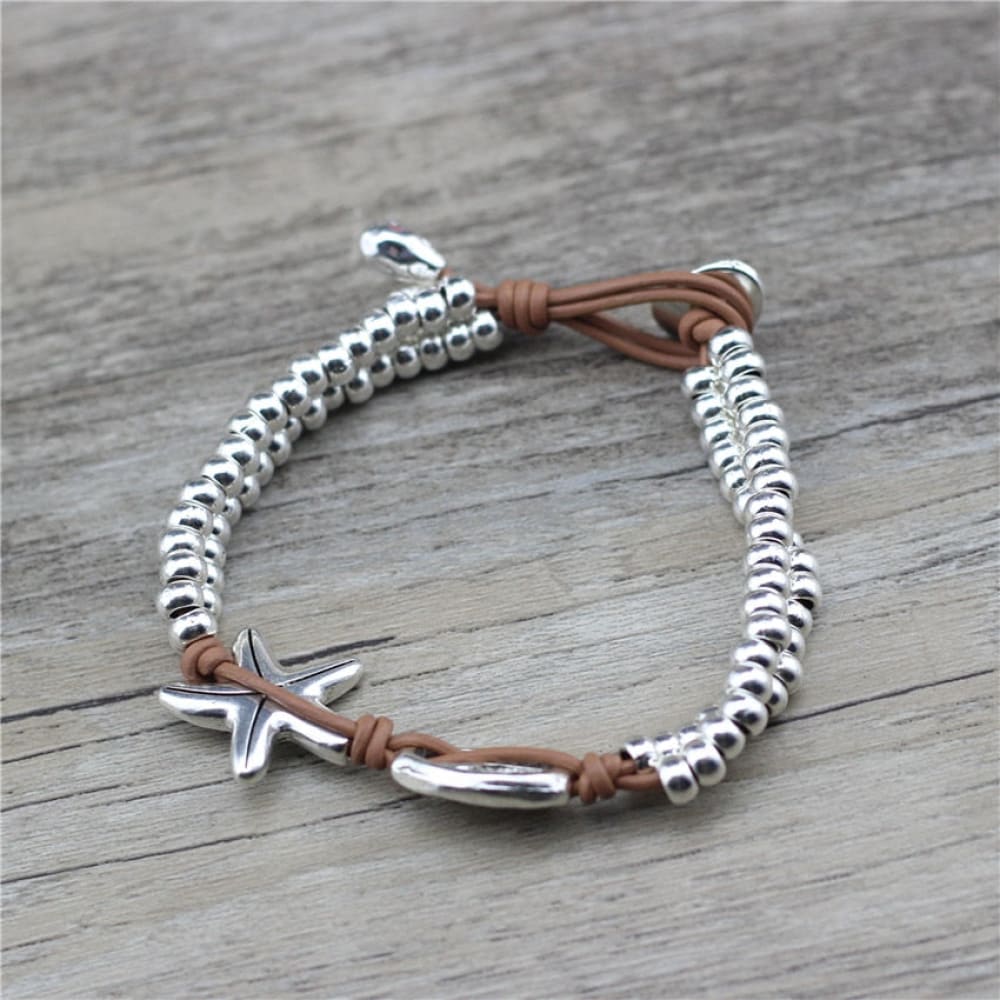Beaded Starfish Bracelet