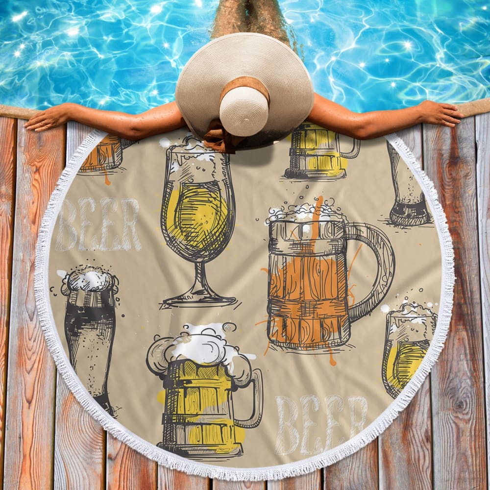 Beer Beach Towel