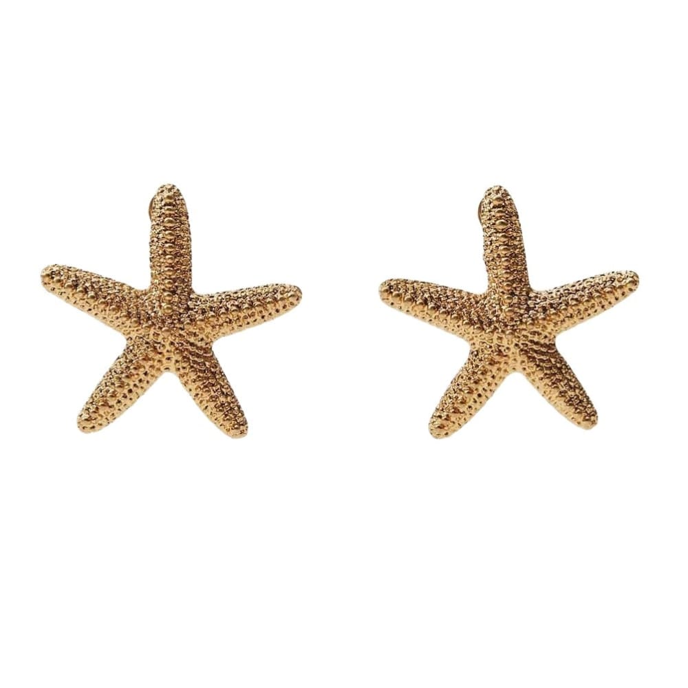 Big Starfish Earrings