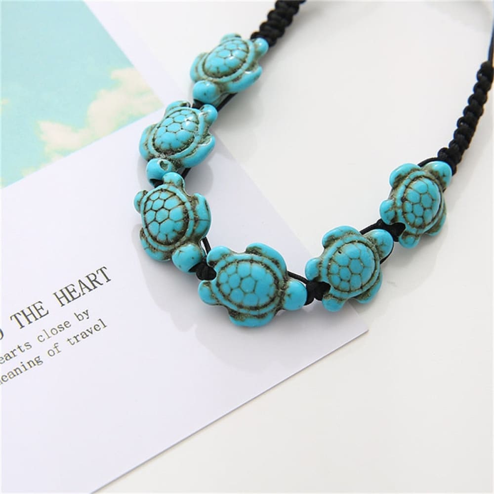 Blue Sea Turtle Bracelet