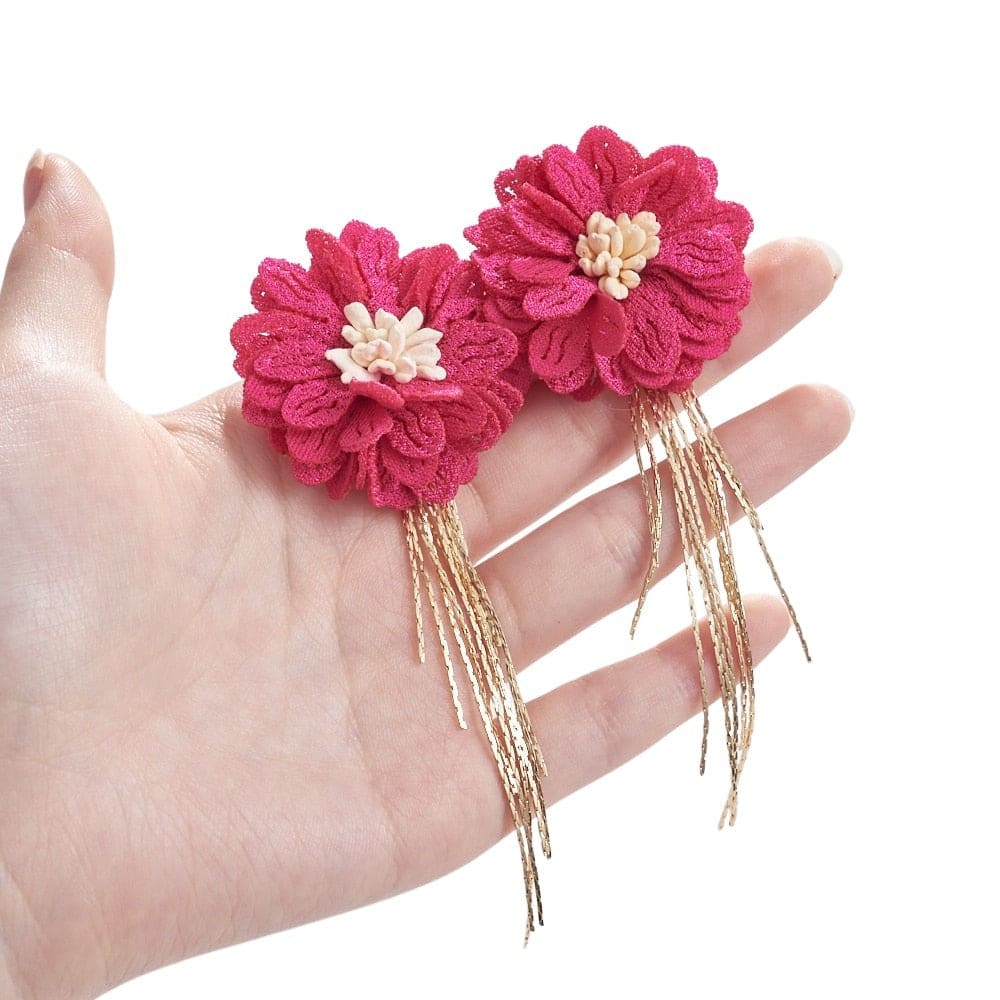 Bohemian Flower Beach Earrings